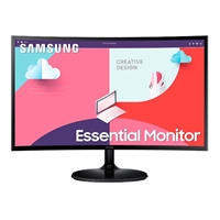 23 Inch and above PC Monitors | SAMSUNG S36C Series 24-Inch Curved FullHD Monitor - LS24C360EAU | LS24C360EAUXXU | ServersPlus