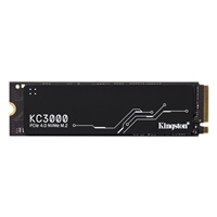Kingston Solid State Drives (SSDs) | KINGSTON  KC3000 (SKC3000S/1024G) 1TB NVMe SSD, M.2 Interface, PCIe Gen4, 2280, Read 7000MB/s, Write  | SKC3000S/1024G | ServersPlus