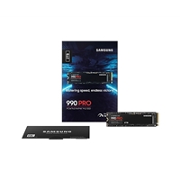 Samsung Solid State Drives (SSD) | SAMSUNG  990 PRO(MZ-V9P2T0BW) 2TB NVMe SSD, PCIe Gen4, M.2 Interface, 2280, Read 7450 MB/s, Write 690 | MZ-V9P2T0BW | ServersPlus