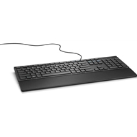 PC Keyboards & Mice | DELL KB216 Multimedia Keyboard USB Black UK | 580-ADGV | ServersPlus