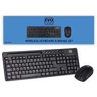 PC Keyboards & Mice | EVO LABS  WM-757UK Wireless Keyboard & Mouse Set | WM-757UK | ServersPlus