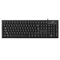 PC Keyboards & Mice | GENIUS  KB-100 USB Desktop Smart Keyboard | 31300005412 | ServersPlus