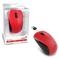 PC Keyboards & Mice | GENIUS  NX-7000 Wireless Red Mouse | 31030027403 | ServersPlus