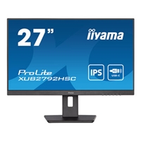 23 Inch and above PC Monitors | IIYAMA  ProLite 27 Inch Full HD LCD Monitor, Matte Black, LED Backlight, 1920 x 1080, 75 Hz, 1x HDMI, | XUB2792HSC-B5 | ServersPlus