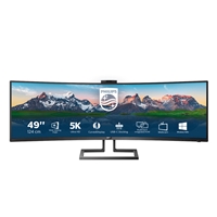 23 Inch and above PC Monitors | PHILIPS 49-inch Brilliance P-Line Curved Super UltraWide LED Monitor | 499P9H/00 | ServersPlus