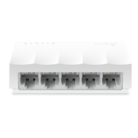 Unmanaged Switches | TP-LINK  LiteWave LS1005 5-Port 10/100Mbps Desktop Network Switch | LS1005 | ServersPlus