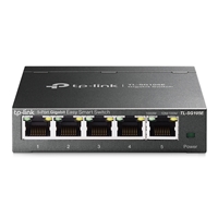 Smart Managed Network Switches | TP-LINK  TL-SG105E 5 Port Gigabit Easy Smart Switch | TL-SG105E | ServersPlus