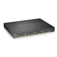 Smart Managed Network Switches | ZYXEL 52 Port Smart Managed PoE+ Switch - XGS1930 52 | XGS1930-52HP-GB0101F | ServersPlus