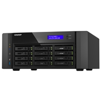 All NAS Devices | QNAP TS-h1290FX 12-Bay Diskless Desktop NAS Server with 64GB RAM, 25GbE, iSCSI | TS-H1290FX-7232P-64G | ServersPlus