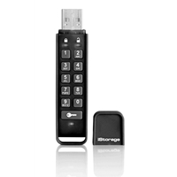 USB Flash Drives | ISTORAGE datAshur Personal2 16GB | IS-FL-DAP3-B-16 | ServersPlus