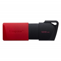USB Flash Drives | KINGSTON  DataTraveler ExodiaM DTXM/128GB USB Flash Drive, 128GB, USB 3.2, Red / Black, Moving Cap De | DTXM/128GB | ServersPlus
