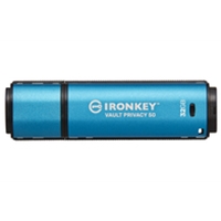 USB Flash Drives | KINGSTON 32GB IronKey Vault Privacy 50 Series | IKVP50/32GB | ServersPlus