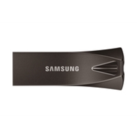 USB Flash Drives | SAMSUNG 256G Bar Plus USB3.1 Flash Drive Titan Gray Plus - MUF-256BE | MUF-256BE4/APC | ServersPlus