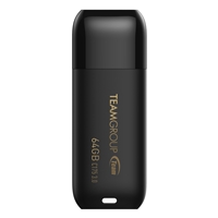 USB Flash Drives | TEAM  C175 64GB USB 3.2 Black USB Flash Drive | TC175364GB01 | ServersPlus
