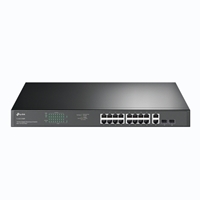 Smart Managed Network Switches | TP-LINK  TL-SG1218MP JetStream 16-Port Gigabit PoE/PoE+ Network Switch | TL-SG1218MP | ServersPlus