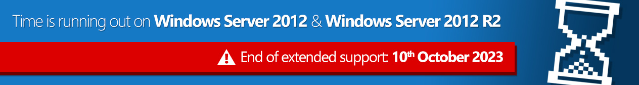 Server 2012 End of Support