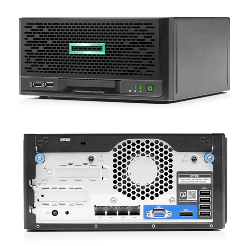 HPE ProLiant MicroServer Gen10 Plus v2 Ultra Micro Tower Server - 1 x Intel  Pentium Gold G6405 4.10 GHz - 16 GB RAM - Serial ATA/600 Controller 