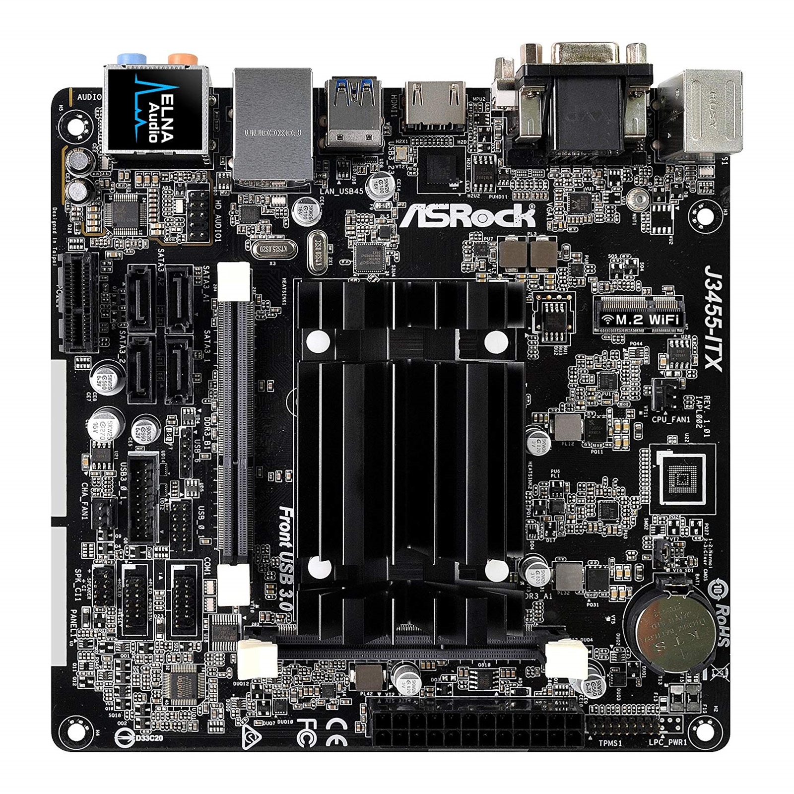 ASROCK J3455ITX Intel Embedded Celeron J3455 Mini ITX VGA/DVID/HDMI