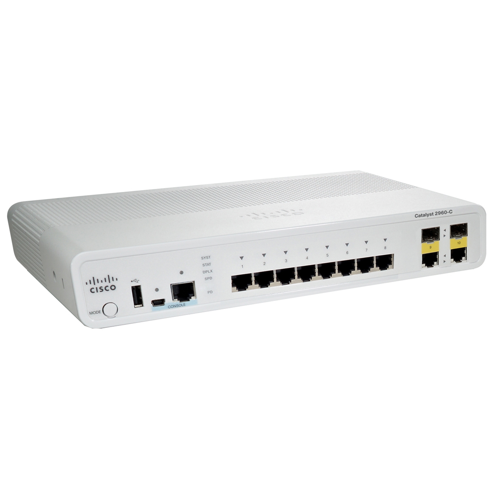 CISCO Catalyst Compact 2960C8TCL Switch Managed WSC2960C8TCL