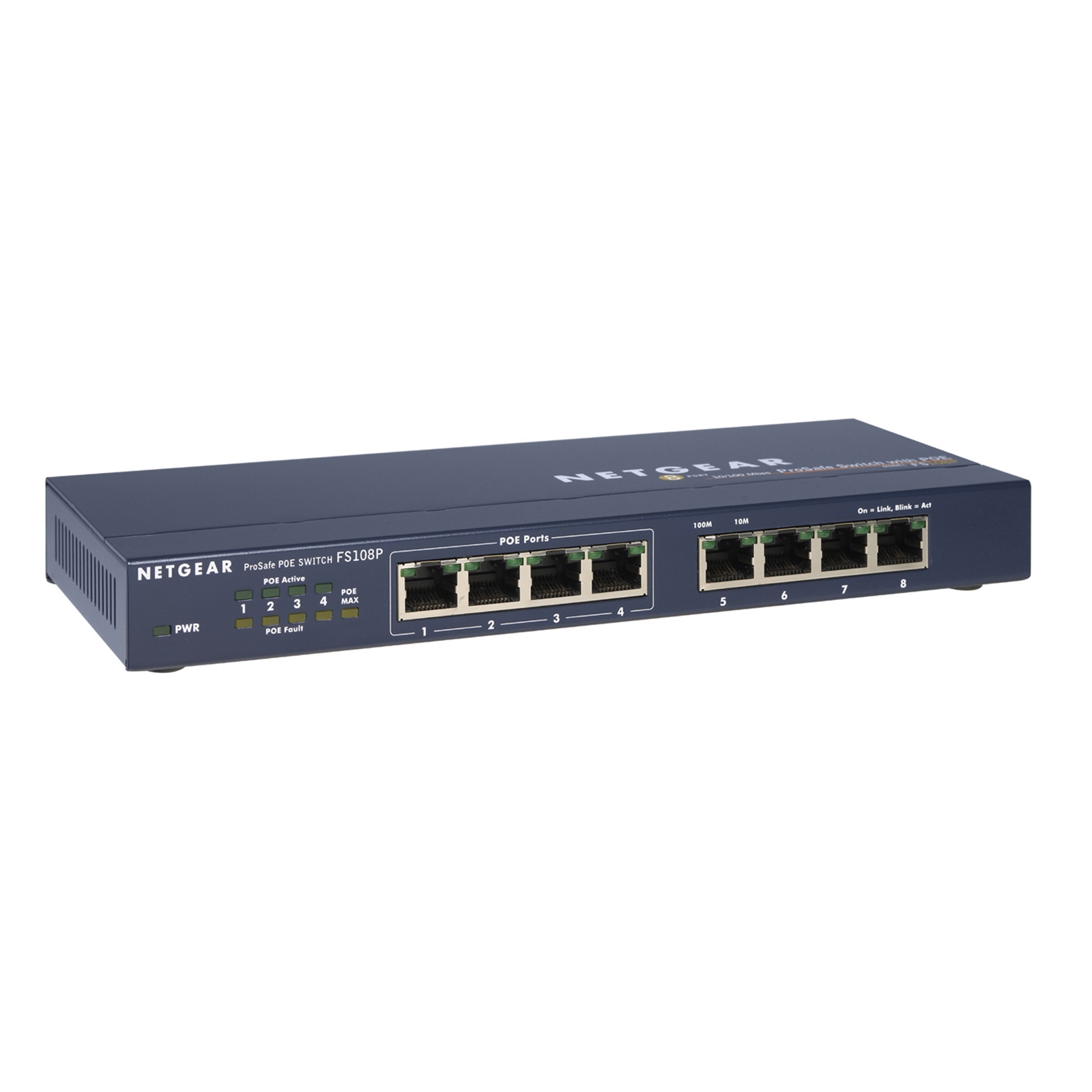 NETGEAR FS108P ServersPlus
