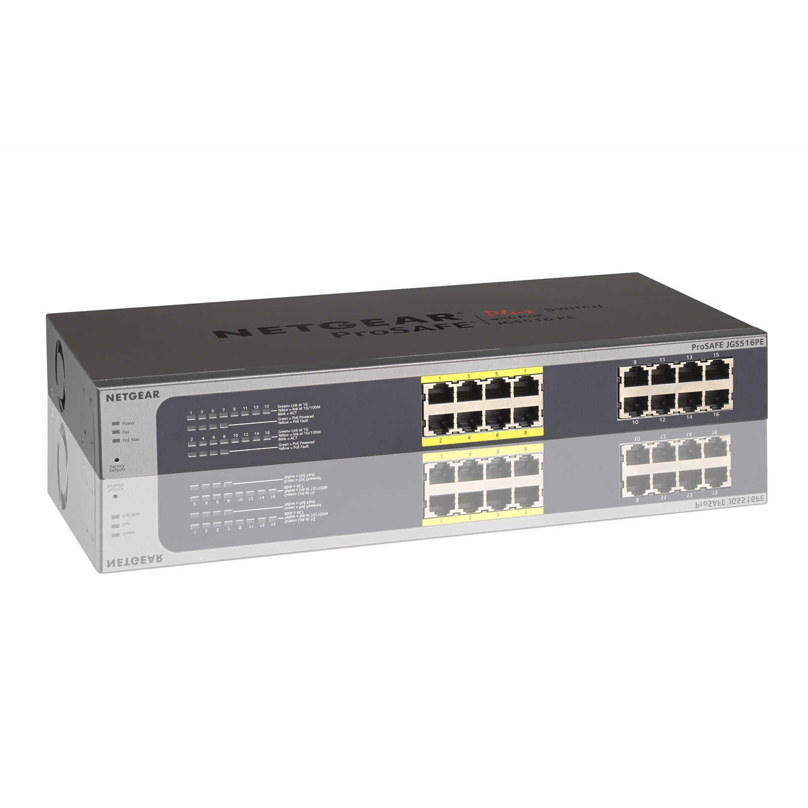 NETGEAR ProSafe Plus JGS516PE ServersPlus