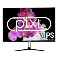 23 Inch and above PC Monitors | PIXL  PX24IVH 24 Inch Frameless Monitor, Widescreen IPS LCD Panel, 5ms Response Time, 75Hz Refresh Ra | PX24IVH | ServersPlus