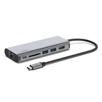 Docking Stations | BELKIN USB C 6IN1 MULTIPORT HUB - AVC008BTSGY | AVC008BTSGY | ServersPlus