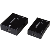 Monitor Accessories | SMARTTECH HDMI over CAT5 HDBaseT Extender - 4K | ST121HDBTPW | ServersPlus