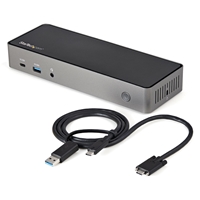 Docking Stations | STARTECH.COM Hybrid USB-C USB-A Dock - DK31C3HDPDUE | DK31C3HDPDUE | ServersPlus