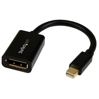 Monitor Accessories | STARTECH Mini DisplayPort to DisplayPort Adapter | MDP2DPMF6IN | ServersPlus