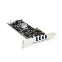 Server Chassis Options | STARTECH StarTech.com 4 Pt PCIe USB 3 Card | PEXUSB3S44V | ServersPlus