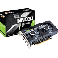 nVidia Graphics Cards | INNO3D  Nvidia GeForce GTX 1650 Twin X2 OC V3 4GB GDDR6 Graphics Card | N16502-04D6X-171330N | ServersPlus