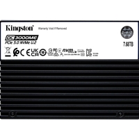 Kingston Solid State Drives (SSDs) | KINGSTON  DC3000ME - SSD - Enterprise - encrypted - 7.68 TB - internal - 2.5 - U.2 PCIe 5.0 | SEDC3000ME/7T6 | ServersPlus