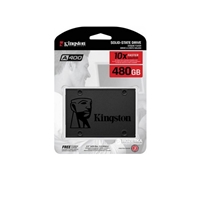 PC Internal Hard Drives & SSD | KINGSTON  SSDNow A400 480GB, SATA III, Read 500MB/s, Write 450MB/s, 3 Year Warranty | SA400S37/480G | ServersPlus