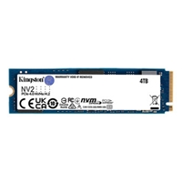 Kingston Solid State Drives (SSDs) | KINGSTON  NV2 4TB NVMe M.2 Interface, PCIe 4.0, 2280 SSD, Read 3500MB/s, Write 2800MB/s, 3 Year Warra | SNV2S/4000G | ServersPlus