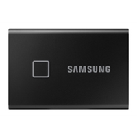 External Hard Drives | SAMSUNG 1TB T7 Touch External SSD Black | MU-PC1T0K/WW | ServersPlus