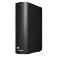 External Hard Drives | WD 12TB Elements Desktop (Black) | WDBWLG0120HBK-EESN | ServersPlus