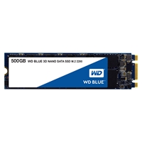 Western Digital Hard Drives | WD 500GB Blue 3D M.2 SATA SSD | WDS500G2B0B | ServersPlus