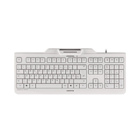 PC Keyboards & Mice | CHERRY  KC 1000 SC Wired Keyboard with Integrated Smart Card Terminal, USB Plug-and-Play, Full-Size,  | JK-A0100GB-0 | ServersPlus