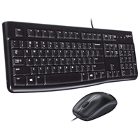 PC Keyboards & Mice | LOGITECH  Desktop MK120 USB Keyboard & Mouse Set | 920-002552 | ServersPlus