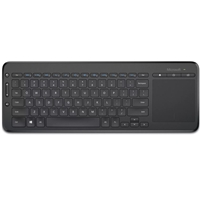 PC Keyboards & Mice | MICROSOFT  All-in-One Wireless Media Keyboard with Integrated Trackpad, Spill-Resistant, Customisable | N9Z-00006 | ServersPlus