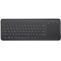 PC Keyboards & Mice | MICROSOFT  All-in-One Wireless Media Keyboard with Integrated Trackpad, Spill-Resistant, Customisable | N9Z-00006 | ServersPlus