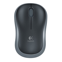 PC Keyboards & Mice | LOGITECH  M185 Wireless Black & Grey Mouse | 910-002235 | ServersPlus