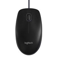 PC Keyboards & Mice | LOGITECH  B100 USB Black Mouse | 910-003357 | ServersPlus