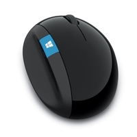 PC Keyboards & Mice | MICROSOFT  Sculpt Ergonomic Wireless Black Mouse | L6V-00003 | ServersPlus
