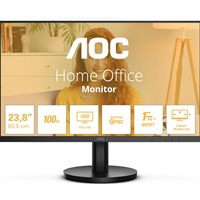 23 Inch and above PC Monitors | AOC  24B3HA2 23.8 Inch Full HD IPS Monitor, WLED, VGA, HDMI, Speakers, VESA, 100Hz, 1ms, Speakers, In | 24B3HA2 | ServersPlus