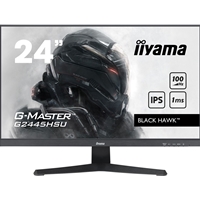 23 Inch and above PC Monitors | IIYAMA  G-MASTER G2445HSU-B1 24 inch IPS Monitor, Full HD, 1ms, HDMI, DisplayPort, HDCP, USB Hubx2, F | G2445HSU-B1 | ServersPlus