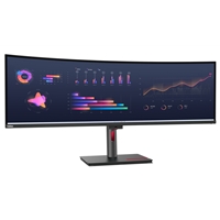 23 Inch and above PC Monitors | LENOVO ThinkVision P49w-30 49-Inch 5120 x 1440 Curved IPS Monitor- 63DBRAT1UK | 63DBRAT1UK | ServersPlus