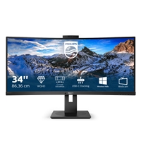 23 Inch and above PC Monitors | PHILIPS 34-Inch P Line Curved LED Monitor - 346P1CRH/00 | 346P1CRH/00 | ServersPlus