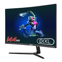 23 Inch and above PC Monitors | piXL  CM27GF6 27 Inch Curved Monitor, 144Hz / 165Hz, 5ms Response Time, HDR, Frameless, Freesync / G- | CM27GF6 | ServersPlus